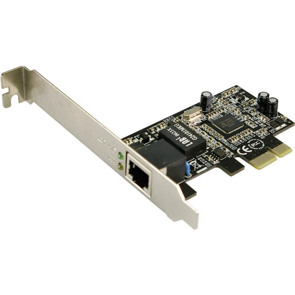LogiLink PC0029A Netzwerkkarte  1 GBit/s PCIe, LAN (10/100/1000 MBit/s) - Bild 1 von 1