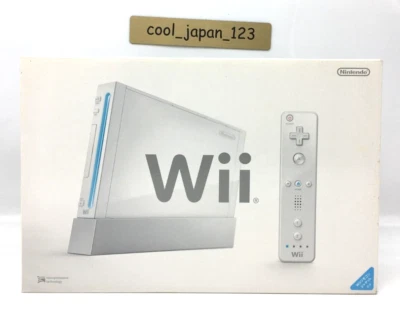 Old Stock New Nintendo Wii Heimkonsole Weiß Farbe RVL-00 Made in Japan - Bild 1 von 4