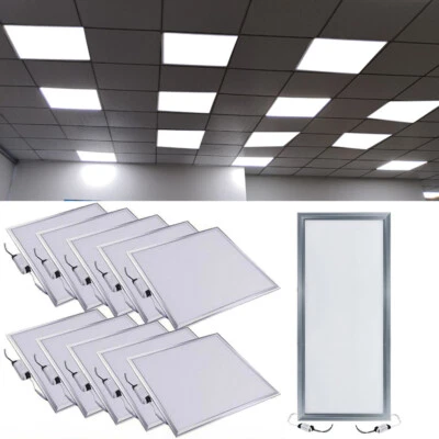 Non Shadow Ceiling LED Panel Light Daylight Lighting for Workshop Garage Office