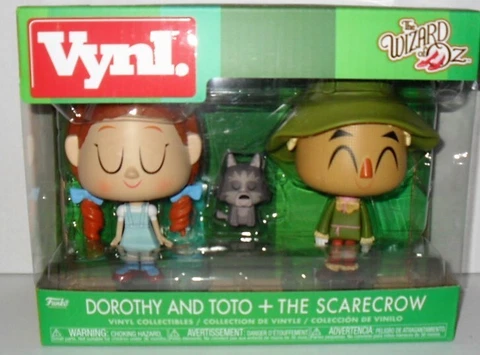 FUNKO VINYL THE WIZARD OF OZ DOROTHY AND TOTO & SCARECROW NEW Cover