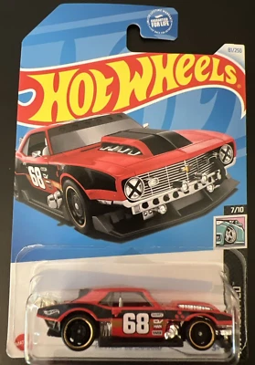 Mattel Hot Wheels *D Case* 2024 HW Modified 7/10 ~ #81 Custom '68 Camaro ~ Red - Image 1 of 4