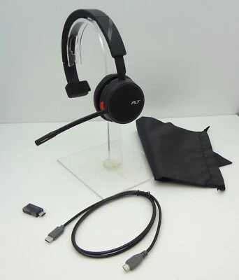 Poly Voyager 4210 UC Monochrom Single-Ear Usb-C Bluetooth Computer Headset - Bild 1 von 2