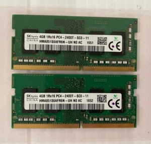 SK Hynix 8GB (2 x 4GB) PC4-2400T Laptop Memory SO-DIMM RAM HMA851S6AFR6N-UH - Picture 1 of 1