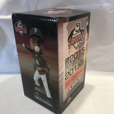 Empty Box Box Only For King-Fu Pablo Sandoval Bobblehead 2015 Fresno Grizzlies - Image 1 of 4