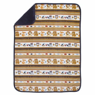 Manta de bebé súper suave Aztec Forest de NoJo Foto 1 de 2