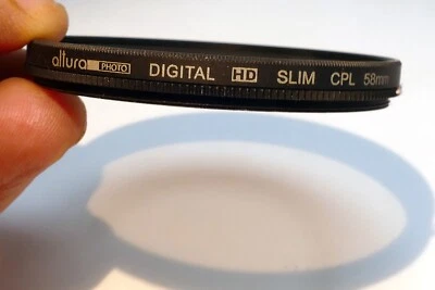 Altura Digital 58mm filter C-PL Low Slim profile wide angle Circular Polarizer - Image 1 of 4