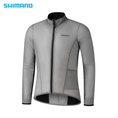 New Shimano BEAUFORT WINDBREAKER LIGHT Men's Jacket, Anthracite Gray - Image 1 of 3