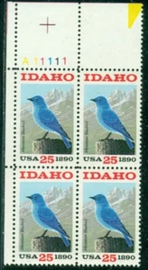 SCOTT # 2439 PLATE BLOCK, IDAHO, MINT, OG, NH, GREAT PRICE! - Picture 1 of 1