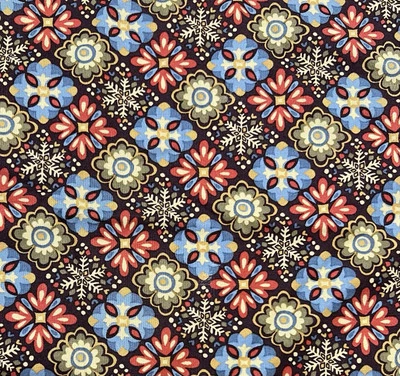 CONCORD American Folk Art Museum Fabric “George & Martha” 43”W x 2 Yds - Image 1 of 4