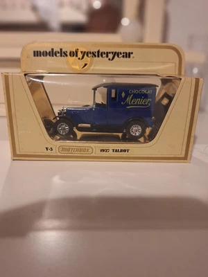 MATCHBOX MODELS OF YESTERYEAR Y-5 1927 TALBOT DIE-CAST VEHICLES - Image 1 of 4