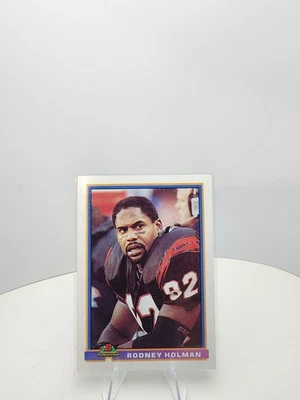 1991 Topps Bowman Rodney Holman #81 - Image 1 of 2