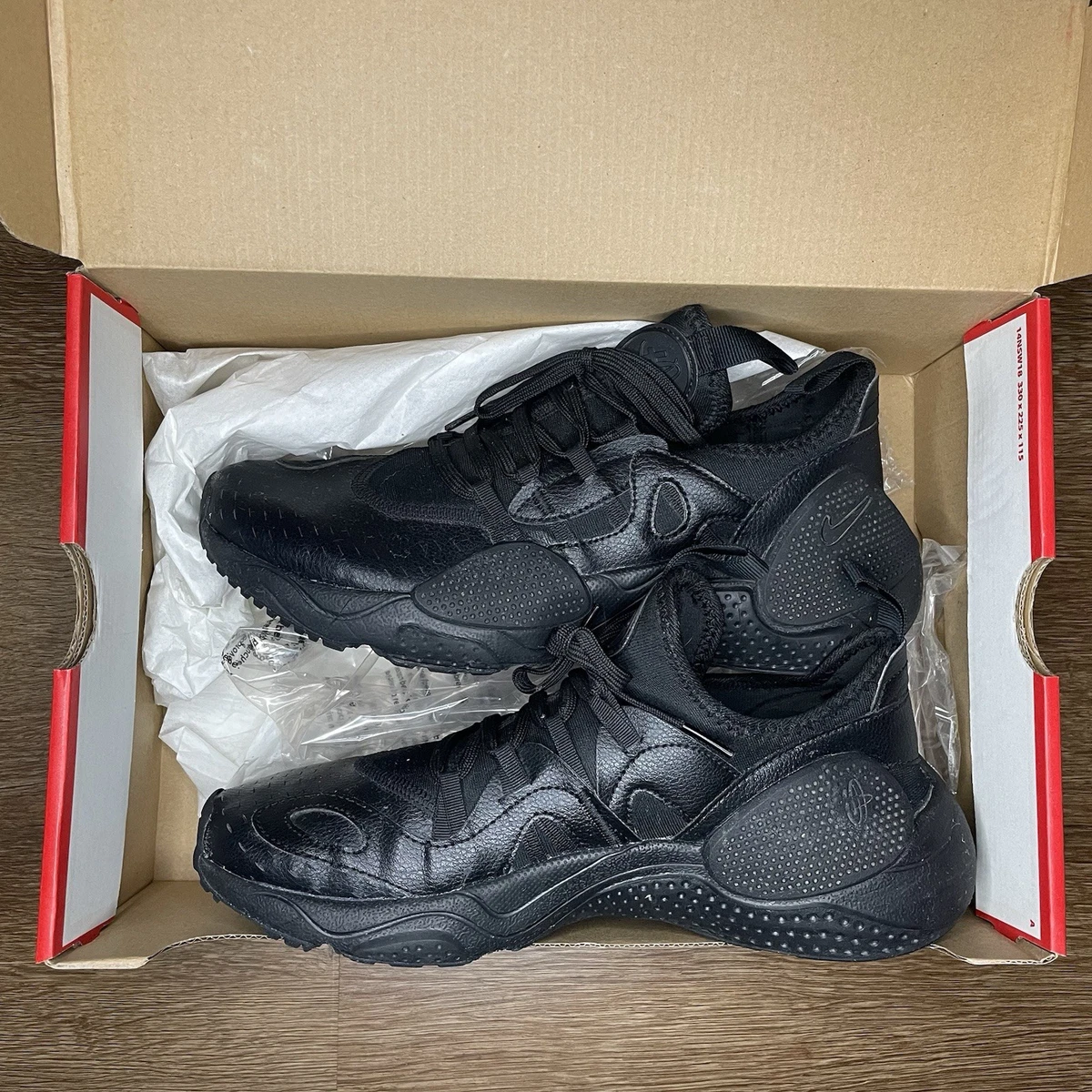 Preços baixos em Nike Air Huarache E.D.G.E. Triple Black | eBay