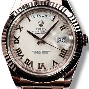 Rolex Day-Date II 218235 Rose Gold - Picture 1 of 11