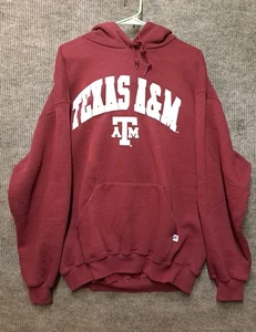 Sudadera con Capucha Texas A&M Etiqueta Russell XL LS Informal Canguro Bolsillos Mezcla de Algodón... - Imagen 1 de 6