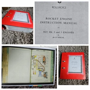 Rolls Royce Blue Streak Rocket Engine Instruction Manual .Printed From Original - Picture 1 of 24