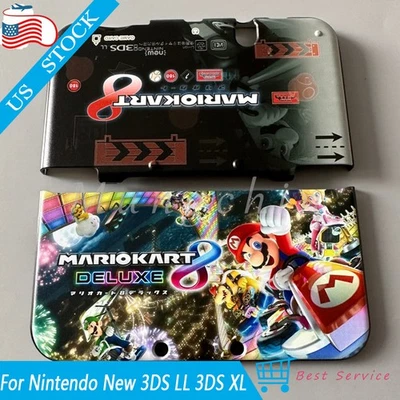 Replacement Full Housing Shell Case Protective Cover For Nintendo New 3DS LL/XL - Image 1 of 4