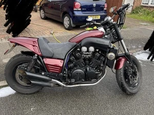 Yamaha VMAX Red/Burgundy. 1998 Plate. Runner. PLEASE READ DESCRIPTION - Picture 1 of 14
