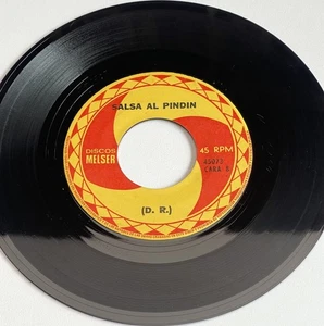 Bush Y Sus Magnificos ‎– La Mujer Que Tengo / Salsa Al Pindin 45 rpm Melser EX - Picture 1 of 2