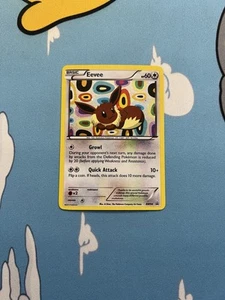 Tarjeta holográfica Pokémon Eevee Pokemon blanco y negro BW94 promoción holográfica - Imagen 1 de 2