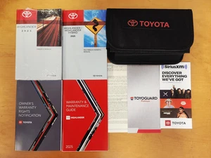 2025 Toyota Highlander Owner’s Manual - Complete Set - Picture 1 of 1