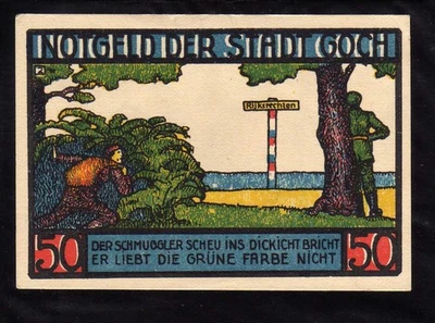 GOCH  - GERMANY NOTGELD  -   50 PFENNIG - Image 1 of 2