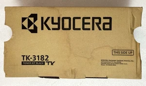GENUINE KYOCERA TK-3182 Black Toner Cartridge ECOSYS P3055dn/P3155dn/M3655idn - Picture 1 of 2