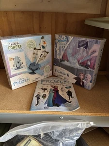 Disney Frozen Board Games, Sticker Activity Books And Bonus! - Picture 1 of 4