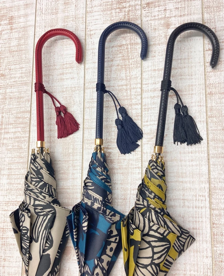 "Tokio Noble Smartbrella Paraguas Largo" Protección UV Diseño Floral Grande, Japón Foto 1 de 1