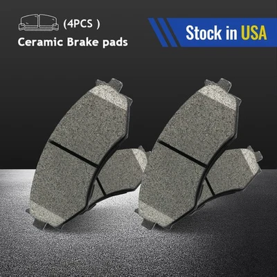 Pastillas de freno delanteras cerámicas para modelos Nissan Sentra 2000-2005 2006 1,8 L  Foto 1 de 4