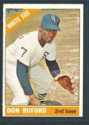 1966 Topps #465 DON BUFORD Semi-High #, Chicago White Sox ~ EX - Image 1 of 2