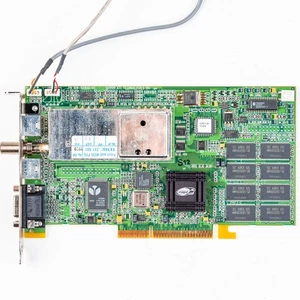 ATI All-In-Wonder Rage 128 Pro AGP Graphics Card VGA Windows 98 Gaming - Picture 1 of 3