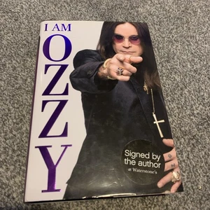 Rare Ozzy Osbourne Signed I Am Ozzy 2009 Hardback Book 1st Edition - Foto 1 di 7