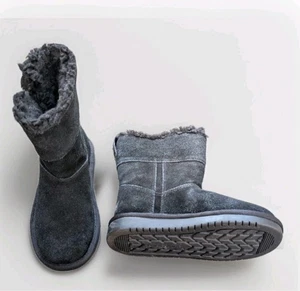 Botines de gamuza negros forrados de piel sintética Koolaburra by UGG para niñas 12 - Imagen 1 de 10