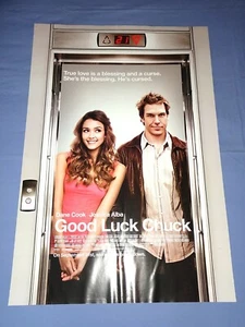 Good Luck Chuck 2007 Theater 1-Sheet 27x40" Jessica Alba Dane Cook Mark Helfrich - Picture 1 of 12
