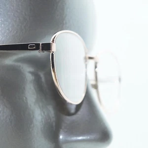 Reading Glasses Gold Oval Delicate Lightweight Metal Frame +3.00 Lens - Picture 1 of 1