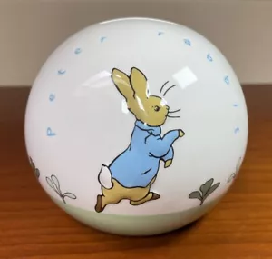The World Of Beatrix Potter Peter Rabbit Money Box Very Good - Picture 1 of 7