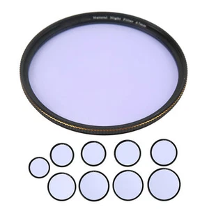 New Lightdow Clear Natural Night Filter Light Pollution Reduction Camera Lens Fi - Picture 1 of 51