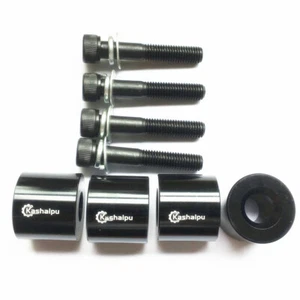 4× 3CM CAR SEAT HEIGHTEN RISE SPACER RISER KIT FOR HYUNDAI KIA DRIVER/PASSENGER - Foto 1 di 6