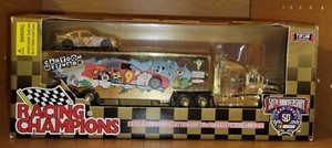 1998 Racing Champions Gold #9 Cartoon Network Huckleberry Hound Transporter/Car - Picture 1 of 8