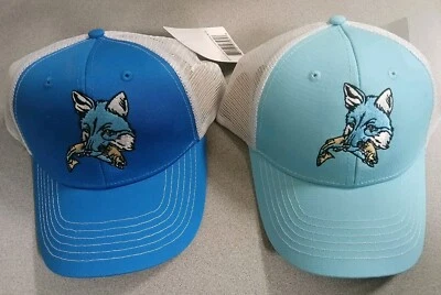 (2) Sombrero de Zorro Azul Pesca-Color Azul Real y Azul Claro. Bonitos sombreros Foto 1 de 4