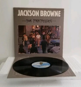 JACKSON BROWNE THE PRETENDER LP W/ LYRIC SLEEVE 7E-1079 - Picture 1 of 12