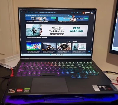 Lenovo Legion 7 16ACHg6 16" (2TBB SSD, AMD Ryzen 7 5800H, 4.40GHz, 32GB RAM,... - Image 1 of 3