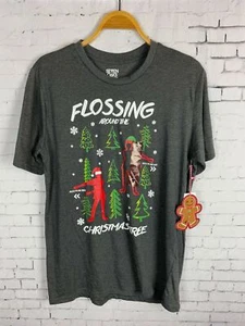 Seven Oaks T-Shirt Maglietta Grande Uomo Grigio Natale Grafica Nuova Filo (A13) - Foto 1 di 8