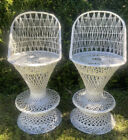 Bar Stools Mid Century Modern Russell Woodard Spun Fiberglass Chairs Set Of 2