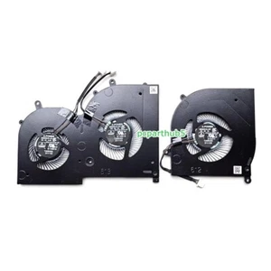 New MSI Creator Z17 A12UET A12UHT CreatorPro A12UKST MS-17N1 CPU GPU Cooling Fan - Picture 1 of 4