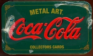 1994^^COCA-COLA^^Metal Art^^Carte da collezione^^Sigillate in fabbrica^^Latta^^ - Foto 1 di 7