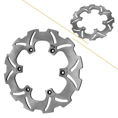 Rear Brake Disc Rotor Steel Fit YAMAHA YZ / WR 450F 03-11 & YZ / WR 250F 2002-10 Foto 1 de 4