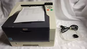 Kyocera Mita Ecosys FS-1370DN Workgroup Laserdrucker mit Strom- & Ethernetkabel - Bild 1 von 5