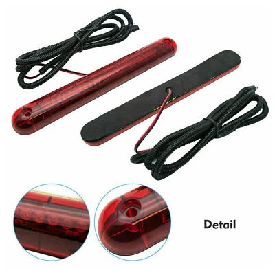 Tercera 3ª Puerta Trasera Alto Nivel Trasera 12V 24LED Luz De Freno Color Luz Roja Foto 1 de 4