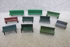 HO SCALE PARK BENCHES #3